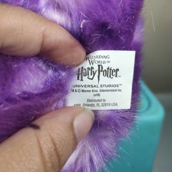 Universal Studios Harry Potter Purple 6 inch Pygmy Plush Ball Toy Suffed Animal - Picture 4 of 4